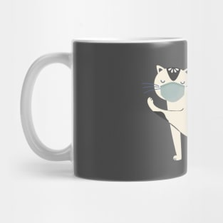 Cat with Mask Mug